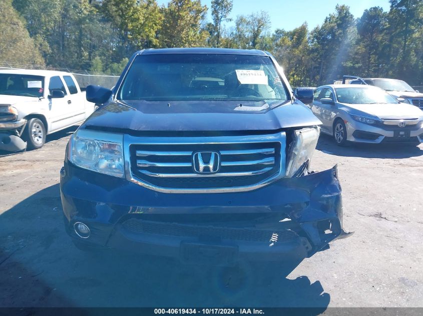 2013 Honda Pilot Ex-L VIN: 5FNYF3H66DB017906 Lot: 40619434