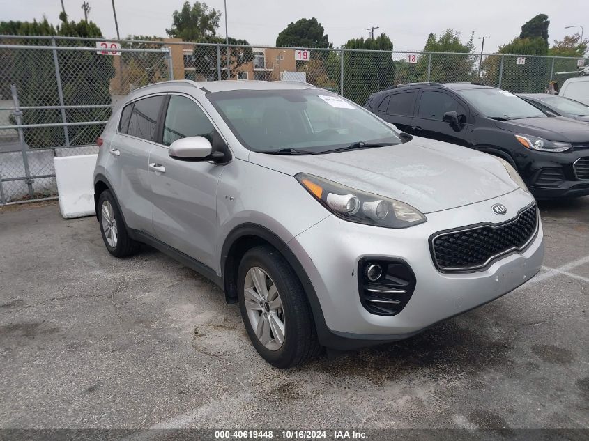 VIN KNDPMCAC5H7102586 2017 KIA Sportage, LX no.1