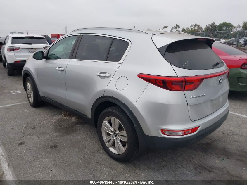 VIN KNDPMCAC5H7102586 2017 KIA Sportage, LX no.3