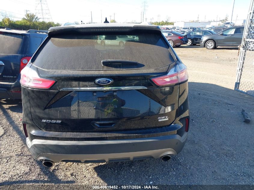 2019 Ford Edge Sel VIN: 2FMPK3J9XKBC10738 Lot: 40619452