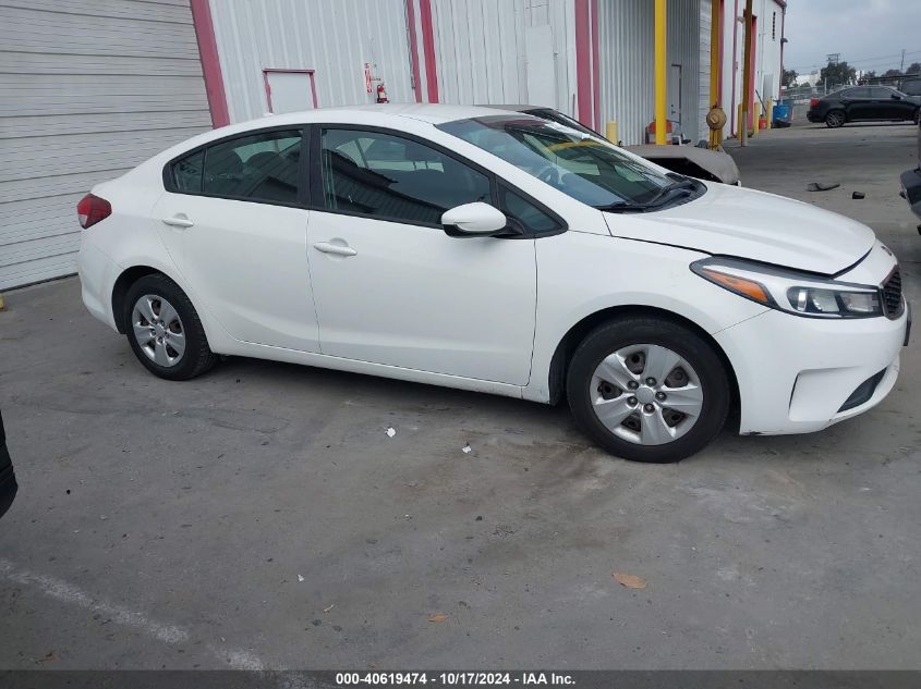 2018 Kia Forte Lx VIN: 3KPFK4A71JE182033 Lot: 40619474