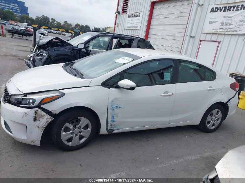 2018 Kia Forte Lx VIN: 3KPFK4A71JE182033 Lot: 40619474