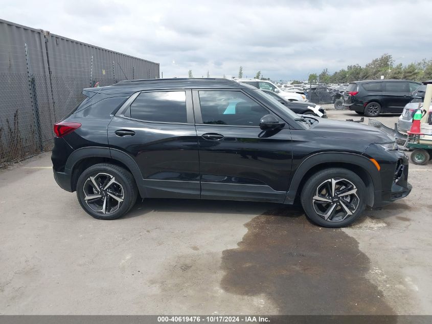 2022 Chevrolet Trailblazer Fwd Rs VIN: KL79MTSL5NB146777 Lot: 40619476