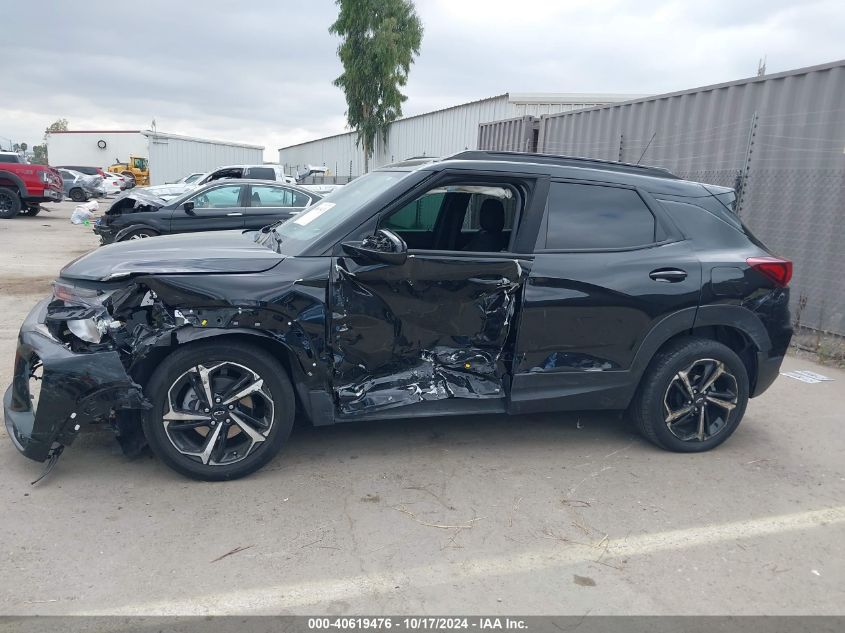 2022 Chevrolet Trailblazer Fwd Rs VIN: KL79MTSL5NB146777 Lot: 40619476