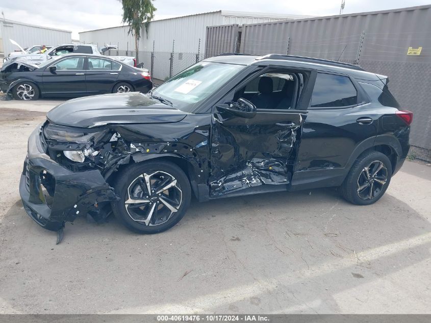 2022 Chevrolet Trailblazer Fwd Rs VIN: KL79MTSL5NB146777 Lot: 40619476