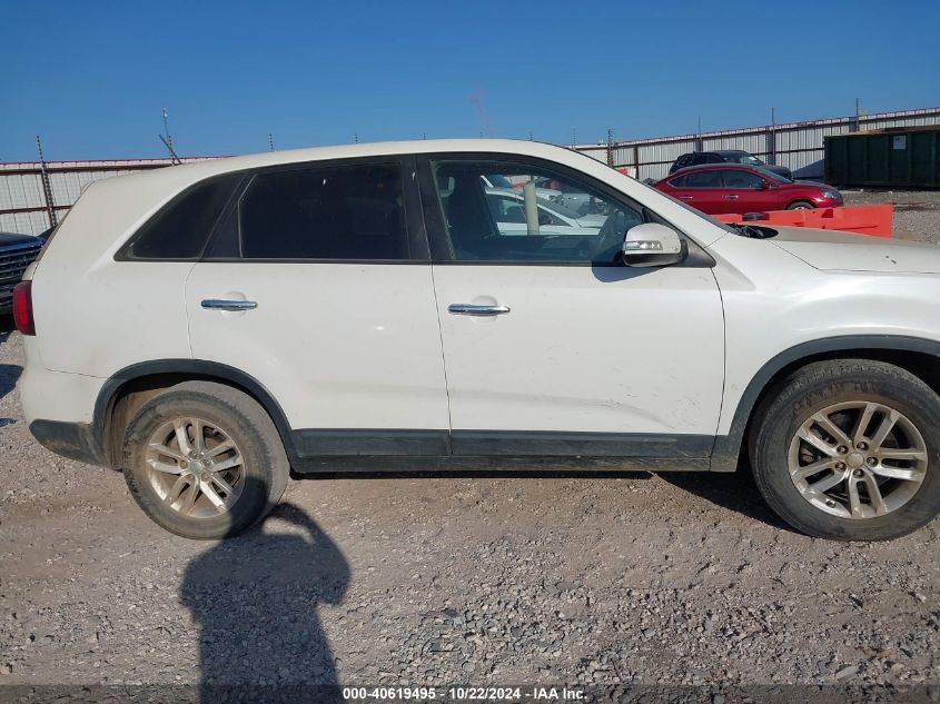 2015 Kia Sorento Lx VIN: 5XYKT3A66FG619130 Lot: 40619495