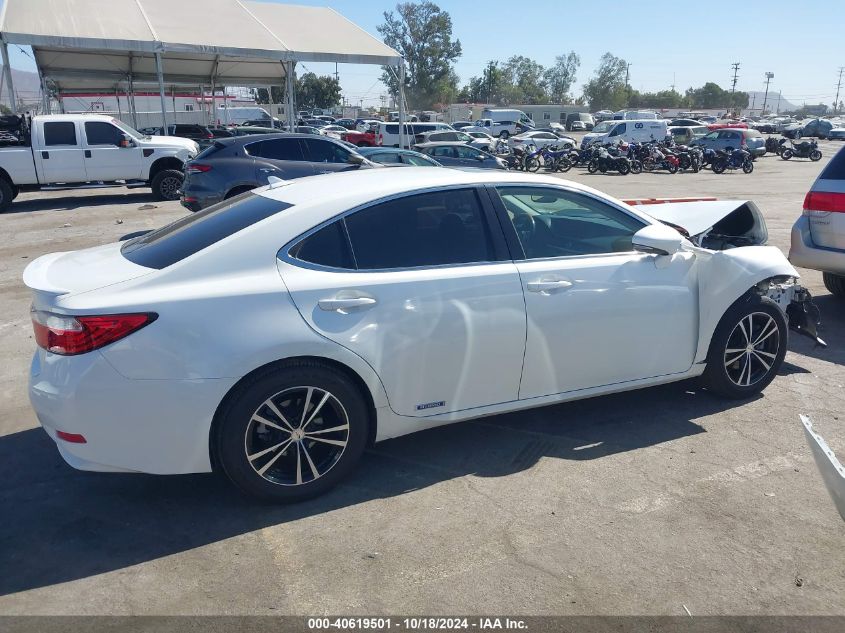 VIN JTHBW1GG8D2000515 2013 Lexus ES, 300H no.14