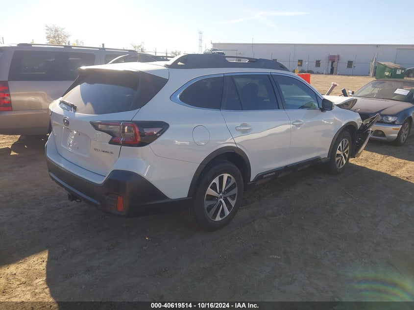 VIN 4S4BTACCXM3114826 2021 SUBARU OUTBACK PREMIUM