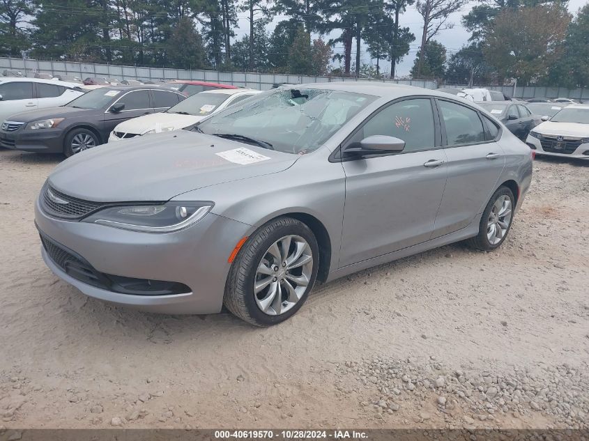 VIN 1C3CCCBB1FN659774 2015 Chrysler 200, S no.2