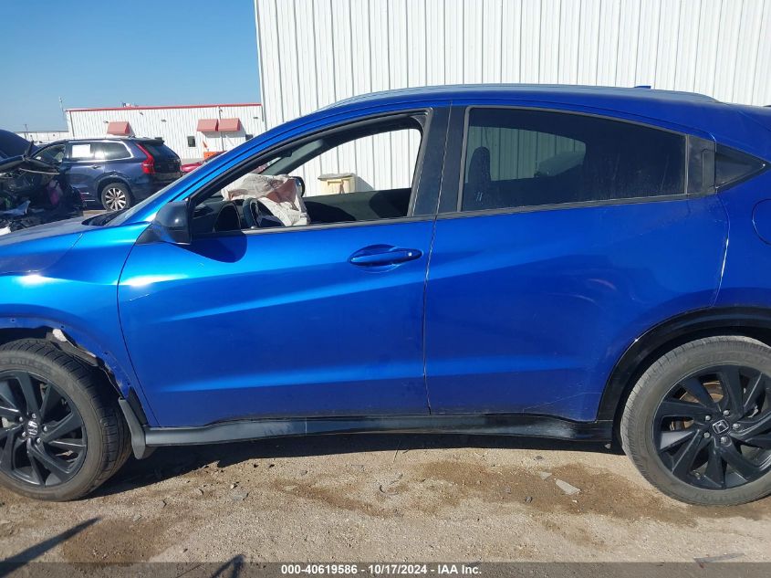 2021 Honda Hr-V 2Wd Sport VIN: 3CZRU5H10MM728467 Lot: 40619586