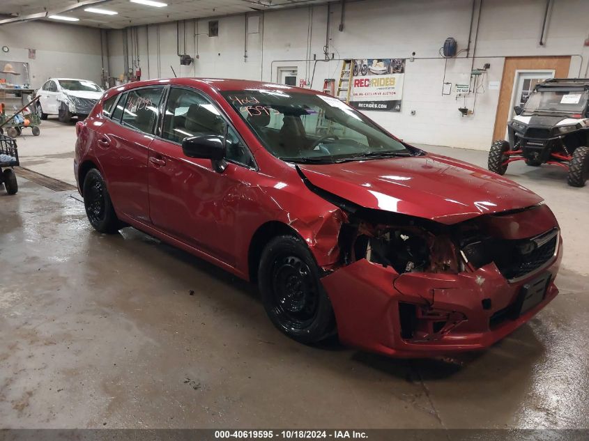 2018 Subaru Impreza, 2.0I