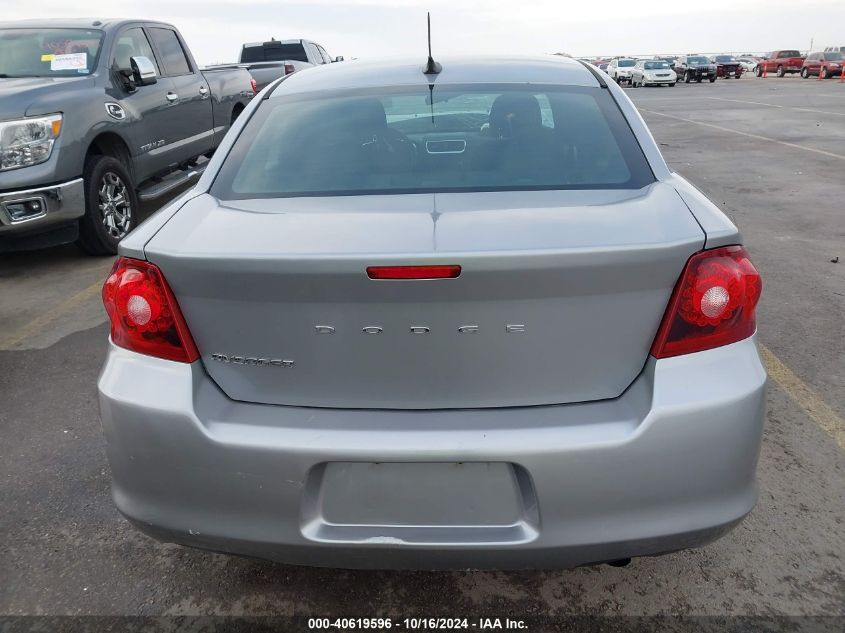 2014 Dodge Avenger Se VIN: 1C3CDZABXEN169933 Lot: 40619596