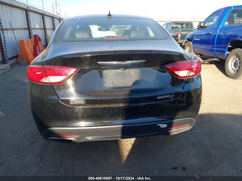 2015 Chrysler 200 S VIN: 1C3CCCBB0FN620531 Lot: 40619597