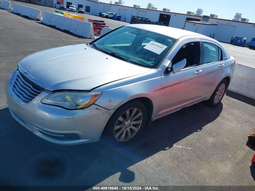 2012 Chrysler 200 Touring VIN: 1C3CCBBB2CN130291 Lot: 40619640