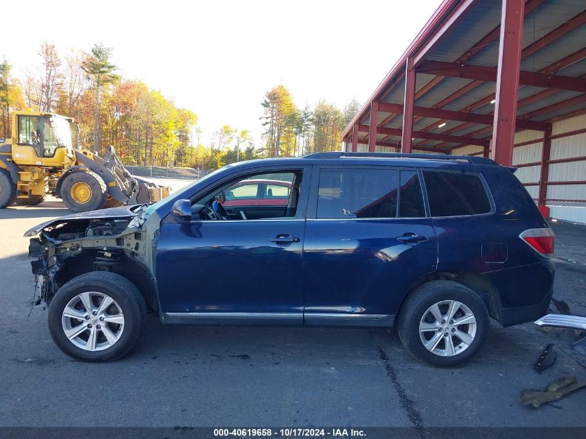 2012 Toyota Highlander Se V6 VIN: 5TDBK3EH3CS116331 Lot: 40619658