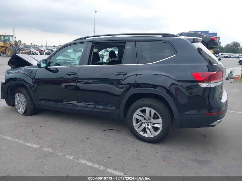 2021 Volkswagen Atlas 2.0T S VIN: 1V2AP2CA4MC579917 Lot: 40619719