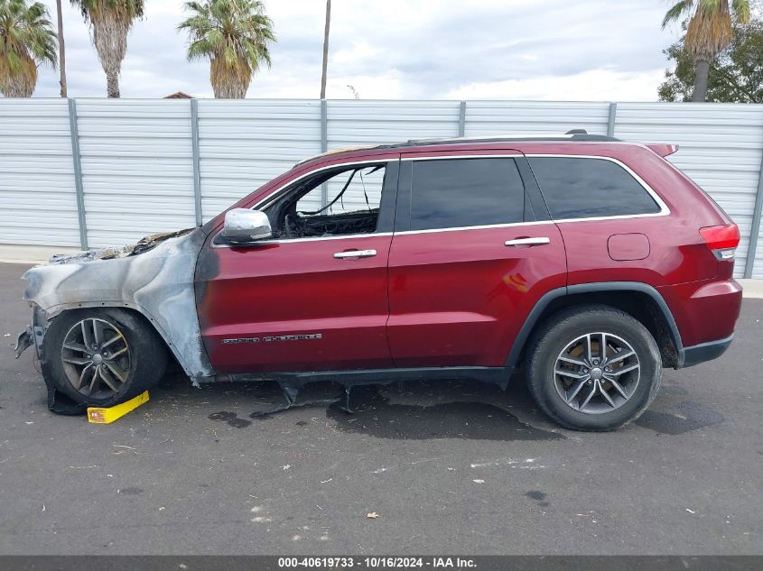 2018 Jeep Grand Cherokee Limited 4X2 VIN: 1C4RJEBG5JC300404 Lot: 40619733