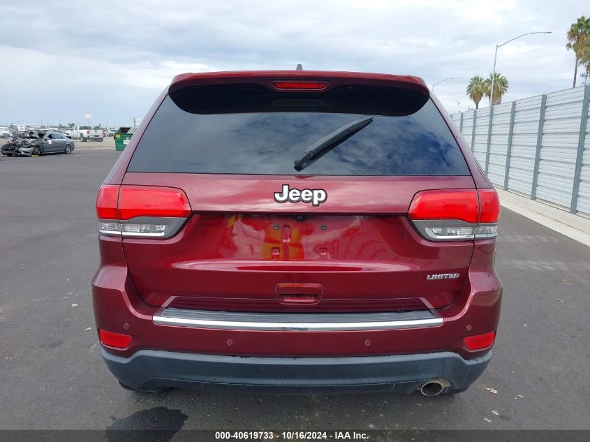 2018 Jeep Grand Cherokee Limited 4X2 VIN: 1C4RJEBG5JC300404 Lot: 40619733