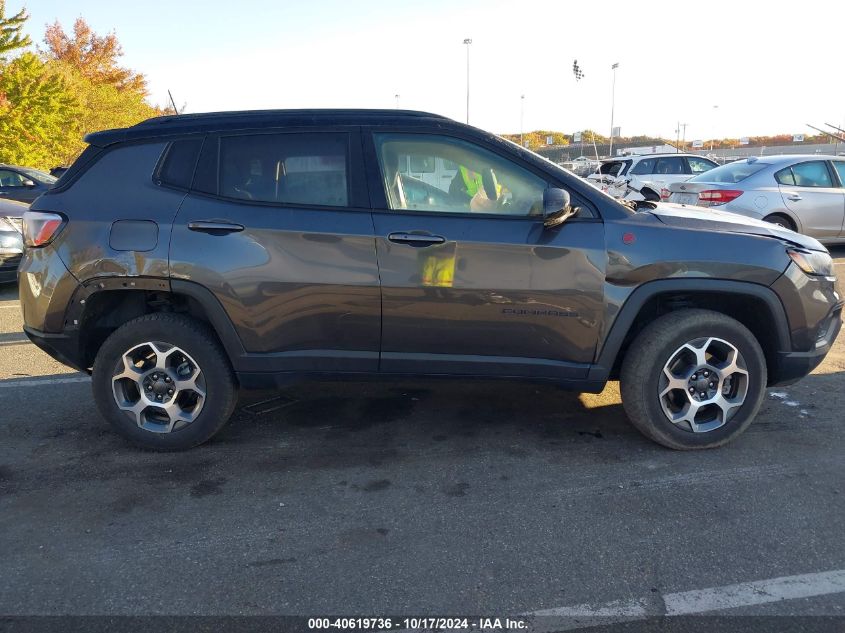 2022 Jeep Compass Trailhawk 4X4 VIN: 3C4NJDDB3NT206168 Lot: 40619736