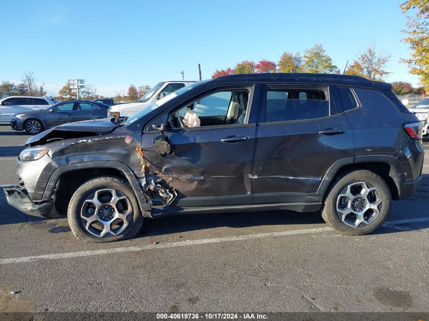 2022 Jeep Compass Trailhawk 4X4 VIN: 3C4NJDDB3NT206168 Lot: 40619736