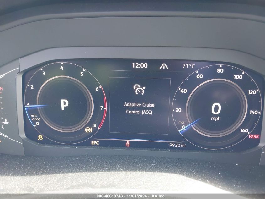 2022 Volkswagen Atlas 3.6L V6 Se W/Technology VIN: 1V2KR2CA4NC563815 Lot: 40619743