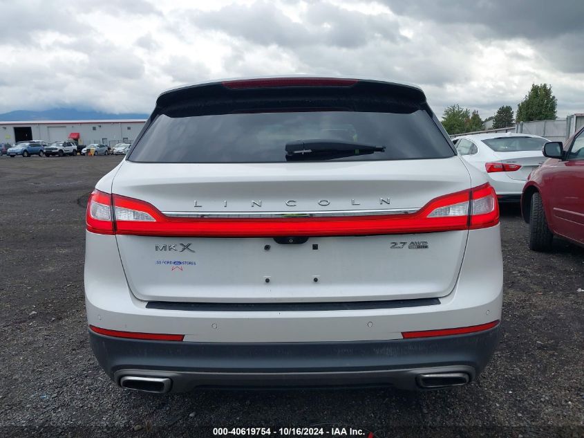 2016 Lincoln Mkx Reserve VIN: 2LMTJ8LP0GBL26861 Lot: 40619754