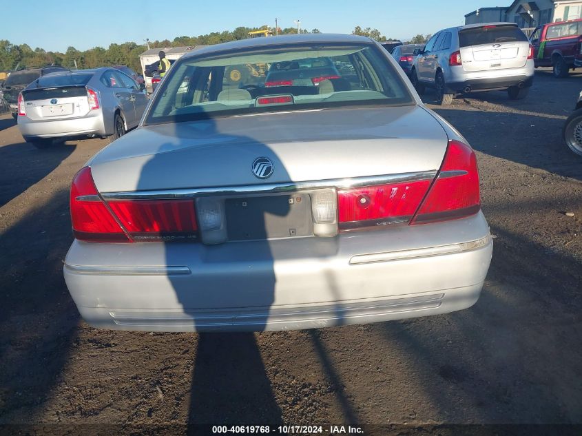 1999 Mercury Grand Marquis Gs VIN: 2MEFM74W4XX727352 Lot: 40619768