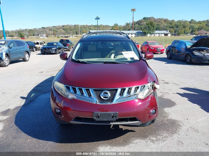 2009 Nissan Murano Le VIN: JN8AZ18W49W142777 Lot: 40619781