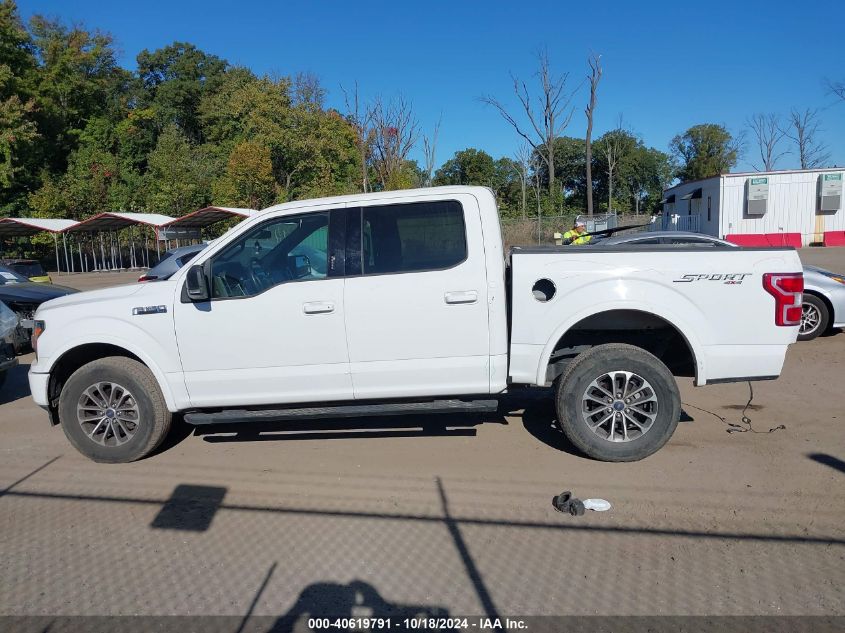 2019 Ford F-150 Xlt VIN: 1FTEW1EP5KFD50515 Lot: 40619791