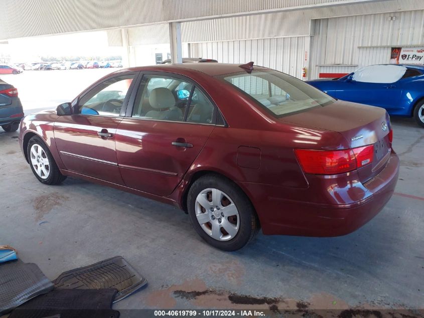 2009 Hyundai Sonata Gls VIN: 5NPET46C59H409469 Lot: 40619799