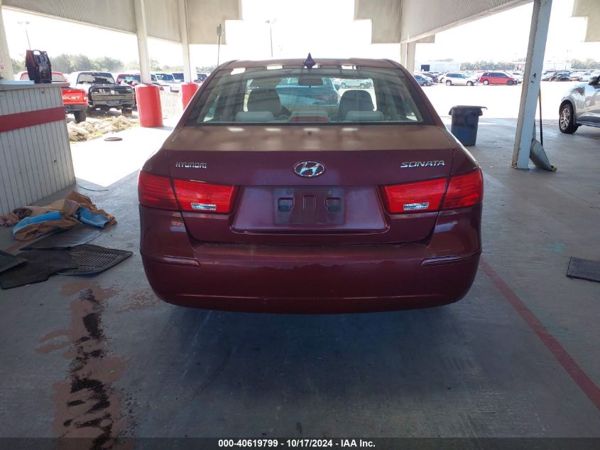 2009 Hyundai Sonata Gls VIN: 5NPET46C59H409469 Lot: 40619799