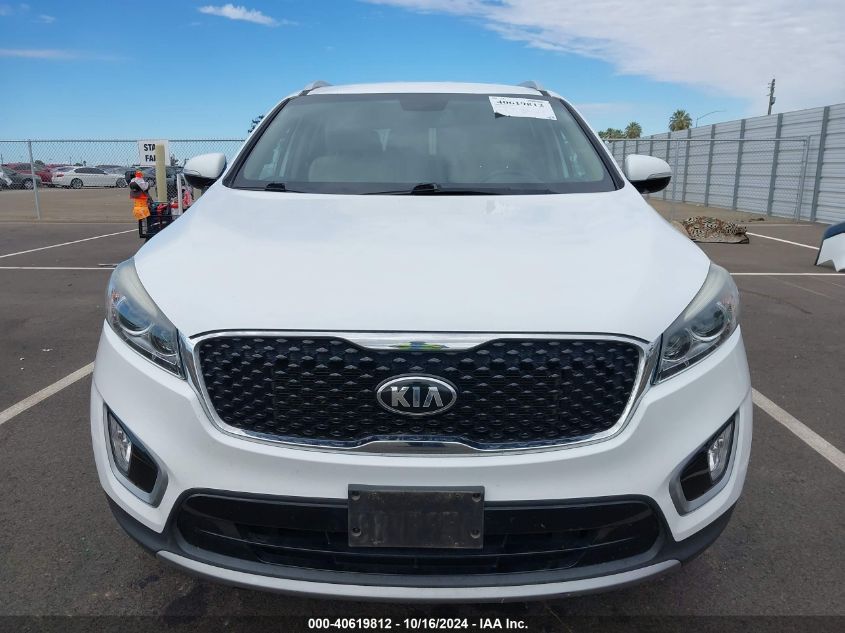 2017 Kia Sorento 3.3L Ex VIN: 5XYPH4A56HG275001 Lot: 40619812