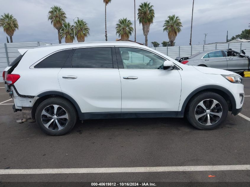 2017 KIA SORENTO 3.3L EX - 5XYPH4A56HG275001