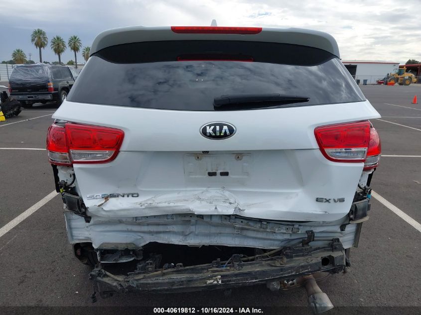 2017 KIA SORENTO 3.3L EX - 5XYPH4A56HG275001