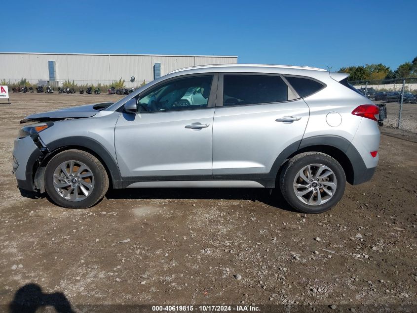 2018 Hyundai Tucson Sel VIN: KM8J33A4XJU659739 Lot: 40619815