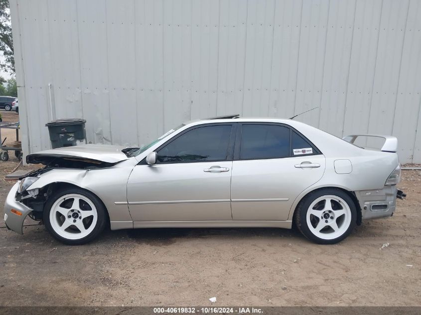 2001 Lexus Is 300 VIN: JTHBD182210002650 Lot: 40619832