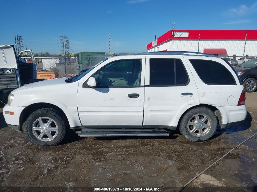 2007 Buick Rainier Cxl VIN: 5GADS13S472226850 Lot: 40619879