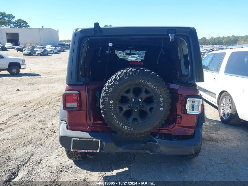 2021 Jeep Wrangler Unlimited Sport VIN: 1C4HJXDN1MW650554 Lot: 40619885