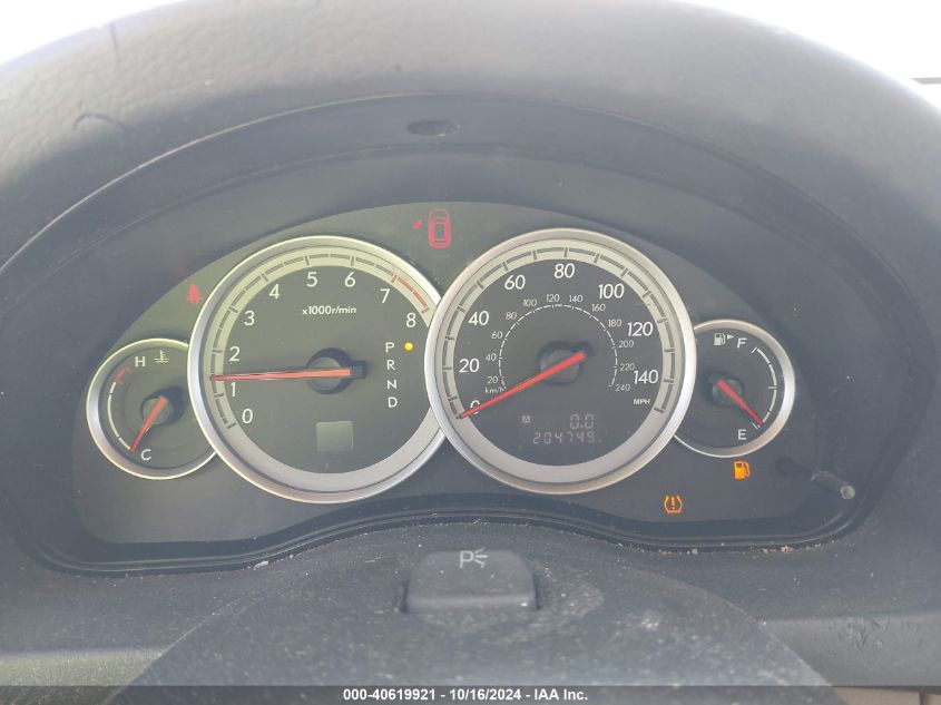 2005 Subaru Outback 3.0R L.l. Bean Edition VIN: 4S4BP86C254342307 Lot: 40619921