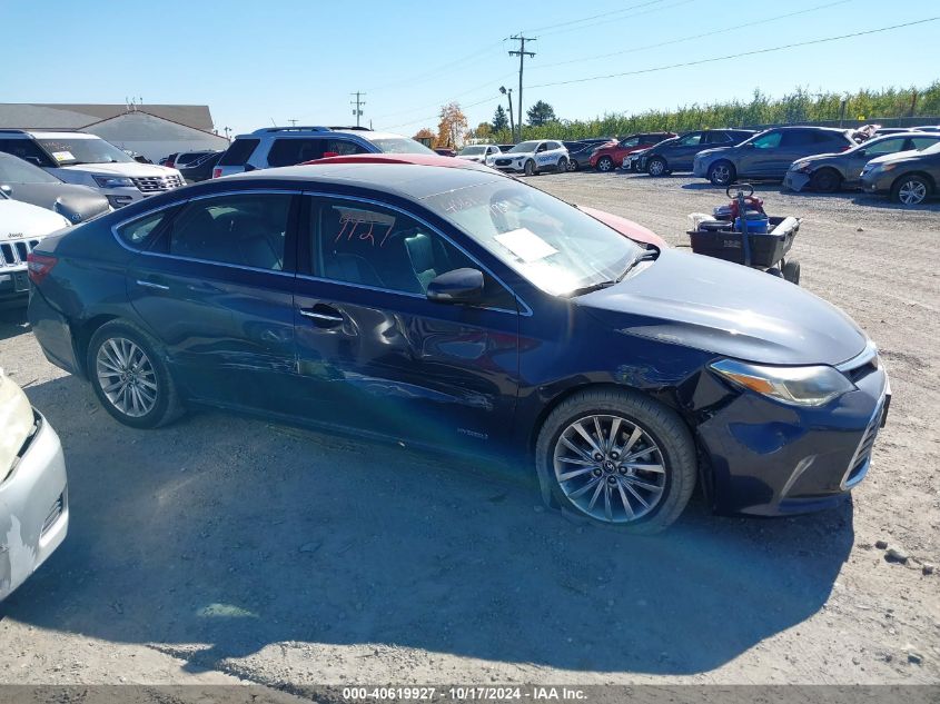 2018 Toyota Avalon Hybrid Limited VIN: 4T1BD1EB7JU060392 Lot: 40619927