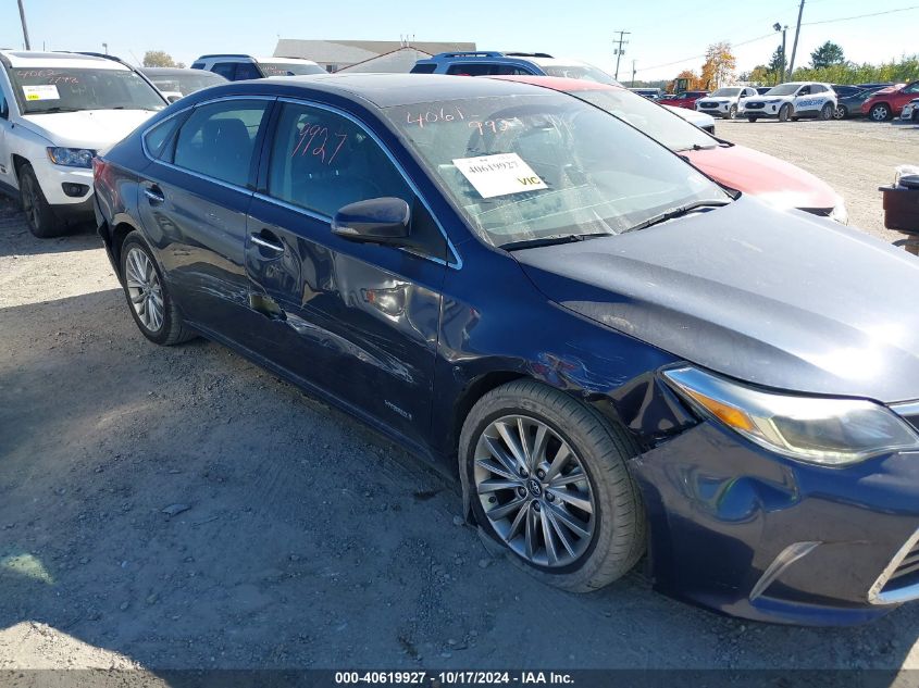 2018 Toyota Avalon Hybrid Limited VIN: 4T1BD1EB7JU060392 Lot: 40619927