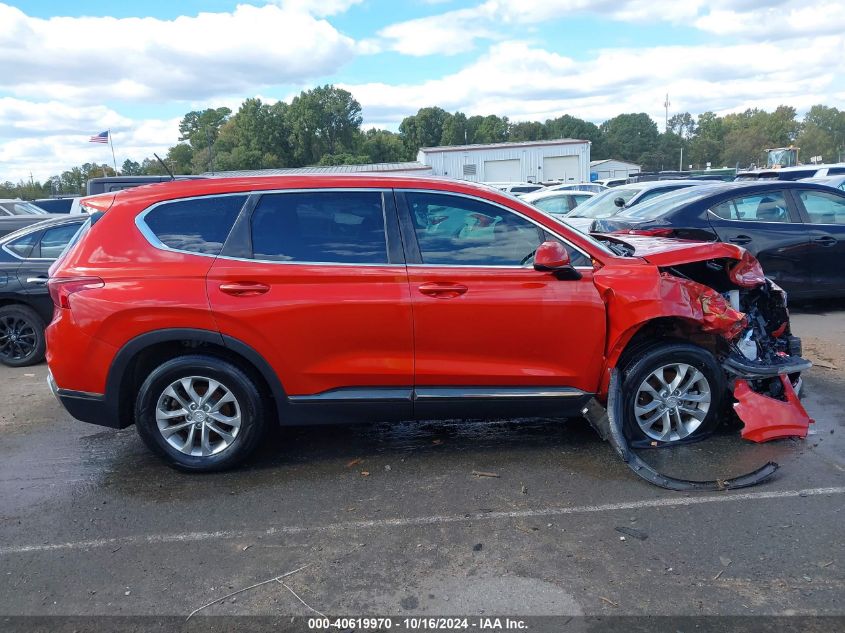 2019 Hyundai Santa Fe Se VIN: 5NMS2CAD2KH029136 Lot: 40619970