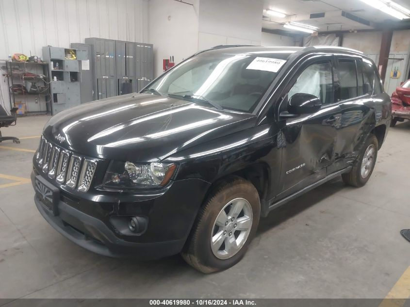 2017 Jeep Compass Latitude Fwd VIN: 1C4NJCEB4HD182126 Lot: 40619980