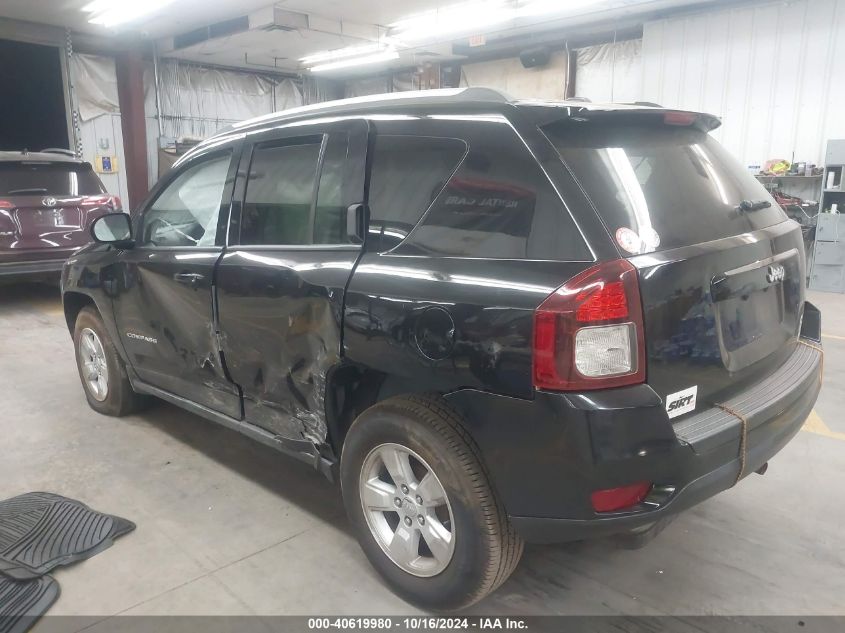 2017 Jeep Compass Latitude Fwd VIN: 1C4NJCEB4HD182126 Lot: 40619980