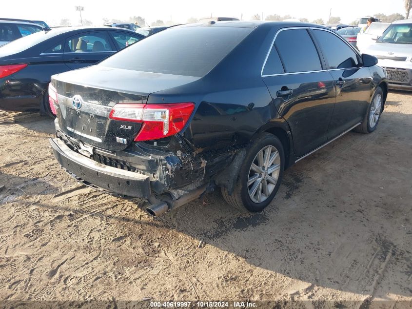 2012 Toyota Camry Hybrid Xle VIN: 4T1BD1FK3CU002720 Lot: 40619997