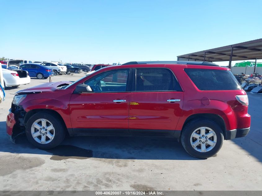 2014 GMC Acadia Sle-2 VIN: 1GKKRPKDXEJ106744 Lot: 40620007