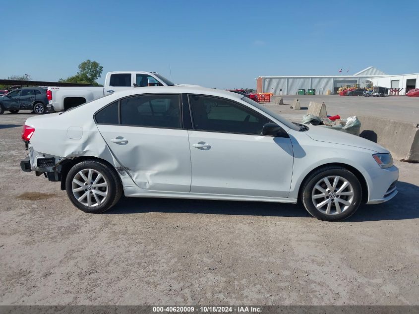 2015 Volkswagen Jetta 1.8T Se VIN: 3VWD17AJ0FM269956 Lot: 40620009