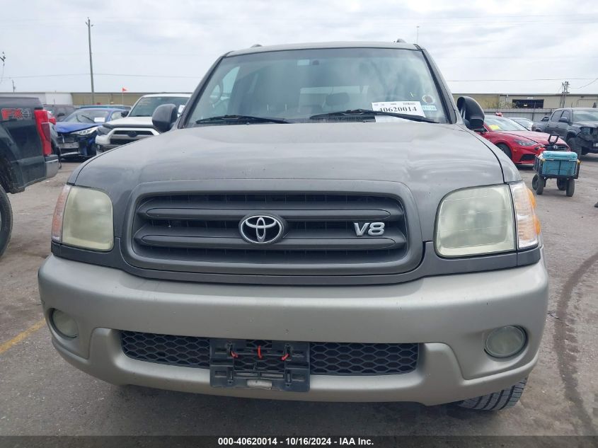 2004 Toyota Sequoia Sr5 V8 VIN: 5TDZT34A34S225387 Lot: 40620014