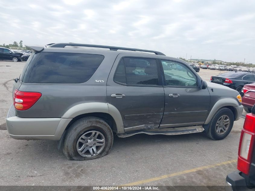 2004 Toyota Sequoia Sr5 V8 VIN: 5TDZT34A34S225387 Lot: 40620014