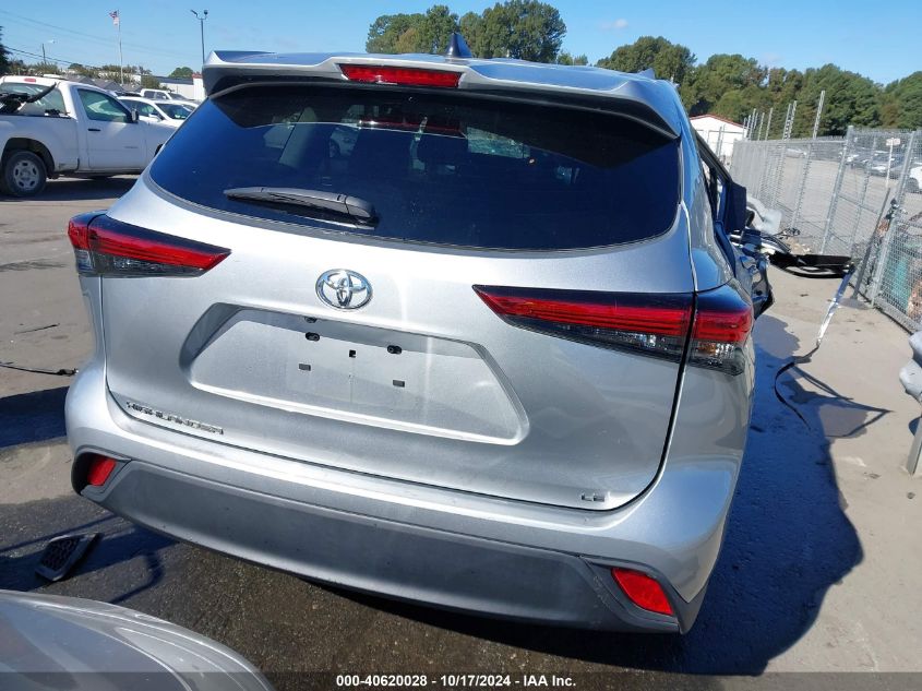 2022 TOYOTA HIGHLANDER VIN: 5TDZZRAH7NS558227